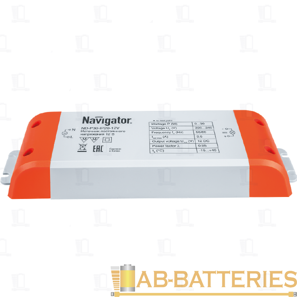 Драйвер Navigator 71 461 ND-P30-IP20-12V