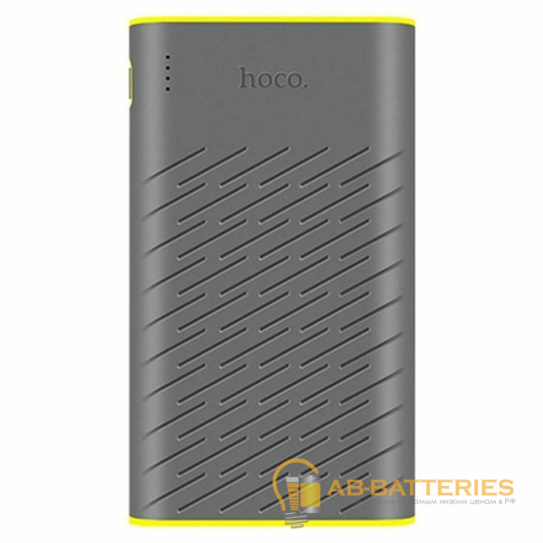 Внешний аккумулятор HOCO B31 20000mAh 2.0A 2USB серый (1/33)