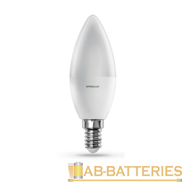 Лампа светодиодная Ergolux C35 E14 11W 4500К 172-265V свеча (1/10/100)