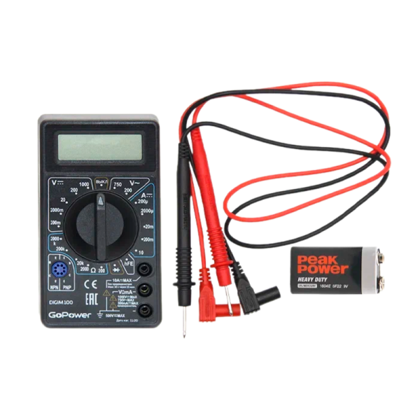 Мультиметр GoPower DigiM 100 (1/100)