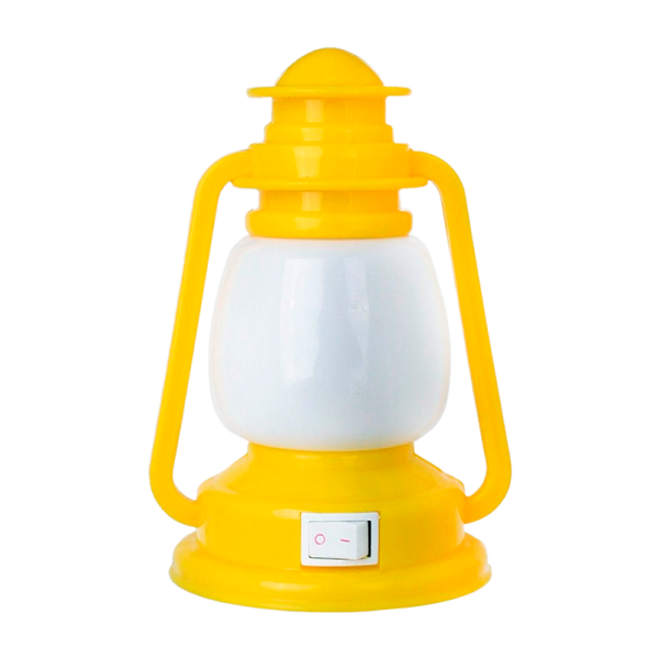 Ночник Camelion NL-171 "Фонарик" 3LED 1W 220V в розетку желтый (1/24/96)