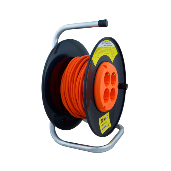 Удлинитель Старт SK 4р.С/З 10A 20.0м 3x0.75мм² IP20 на катушке (1/2)
