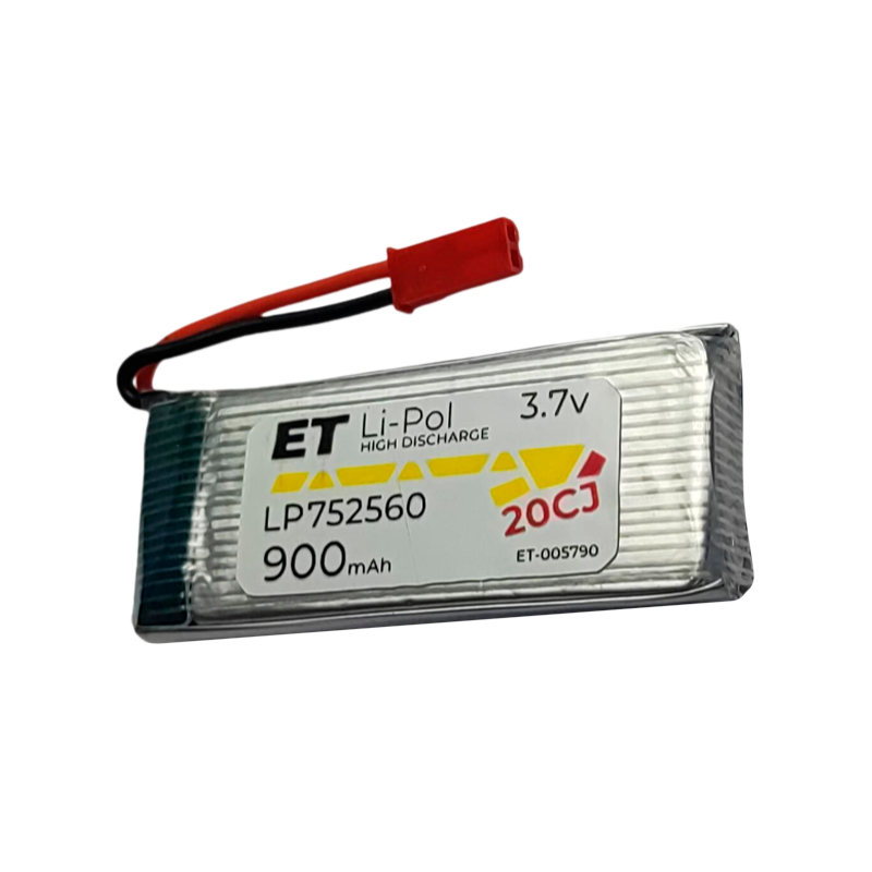 Аккумулятор ET LP752560-20CJ Li-Pol, 3.7В, 900мАч (1/50)
