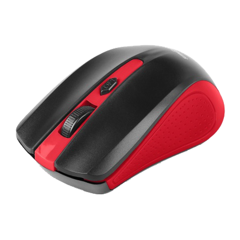 Мышь беспроводная Smartbuy 352AG ONE классическая USB красный черный (1/60)