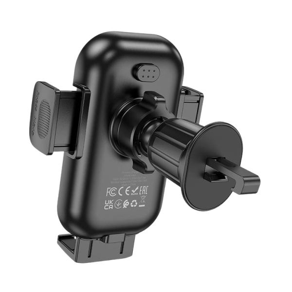 Держатель автомобильный HOCO HW4 в воздуховод черный (1/84)