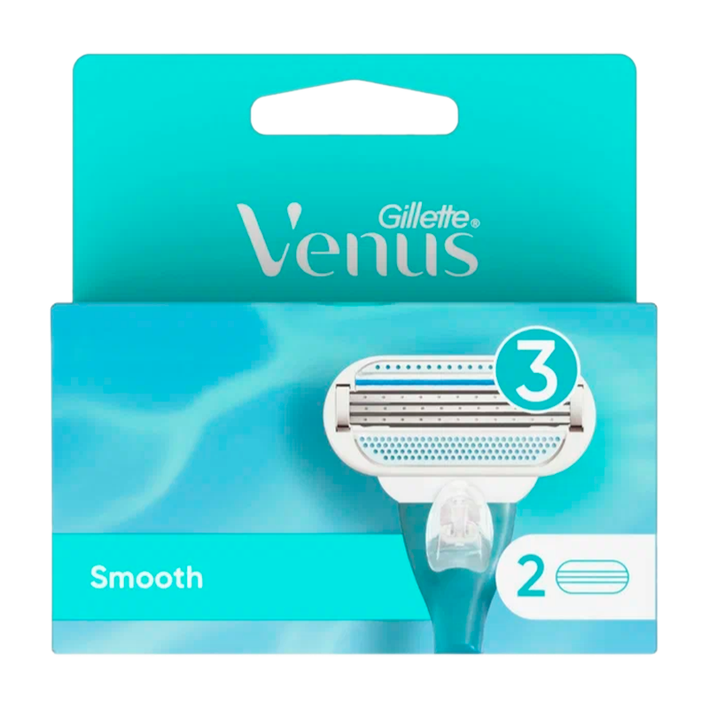 Сменные кассеты Gillette VENUS 3 лезвия 2шт. (цена за 1 шт) (2/20)