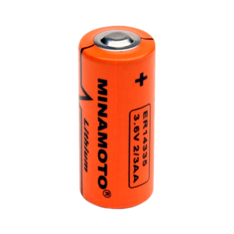Батарейка Minamoto 14335 2/3AA Shrink 1 Li-SOCl2 3.6V 1650mAh (1/100)