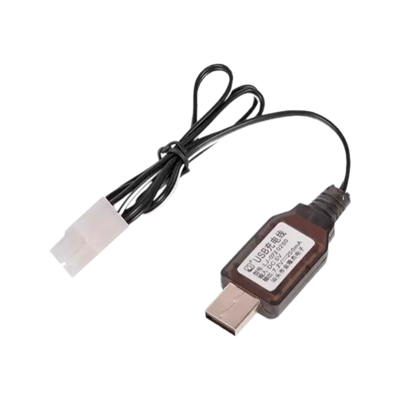Зарядное устройство USB-7.2VTB тамия большая, 250мА, для сборок 7.2В
