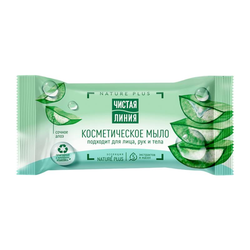 Мыло Чистая линия PURE LINE Алоэ 75г