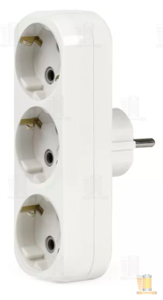 Разветвитель Smartbuy 3р.С/З 16A