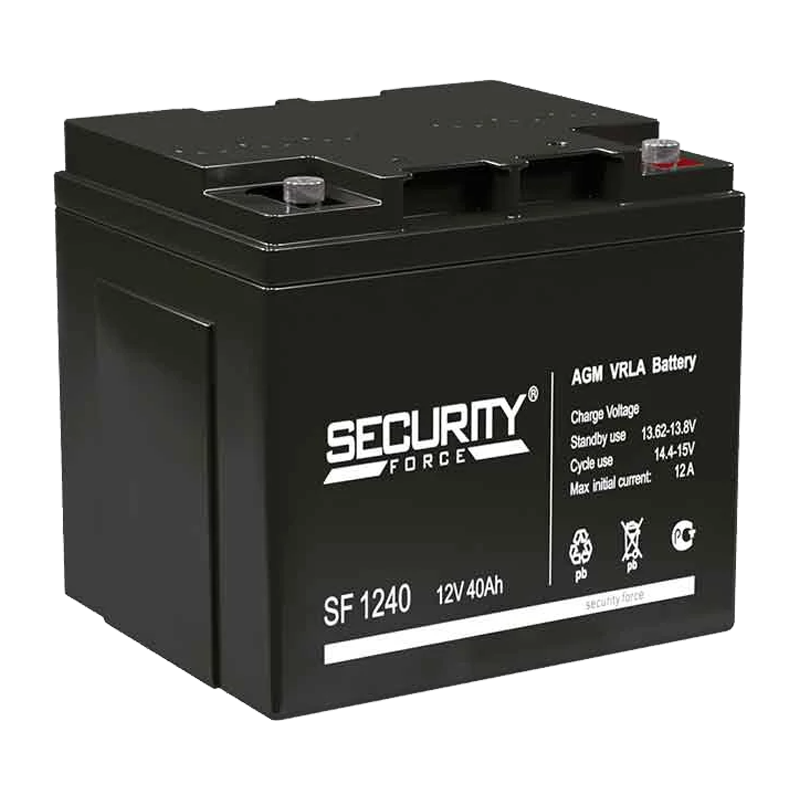Аккумулятор свинцово-кислотный Security Force SF 1240 12V 40Ah