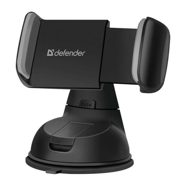 Держатель автомобильный Defender CH-114+ присоска черный (1/100)