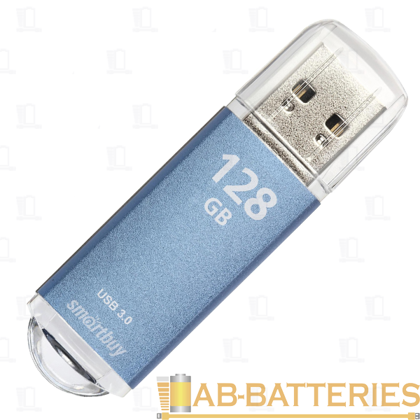 Флеш-накопитель Smartbuy V-Cut 128GB USB3.1 пластик синий
