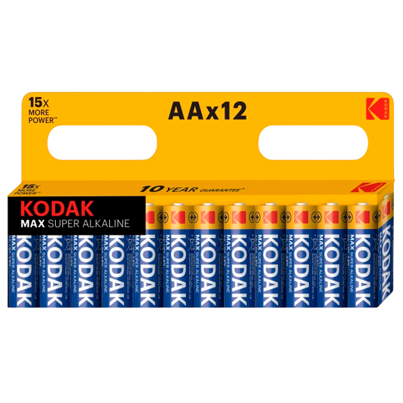 Батарейка Kodak MAX LR6 AA BL12 Alkaline 1.5V (12/120/720/17280)