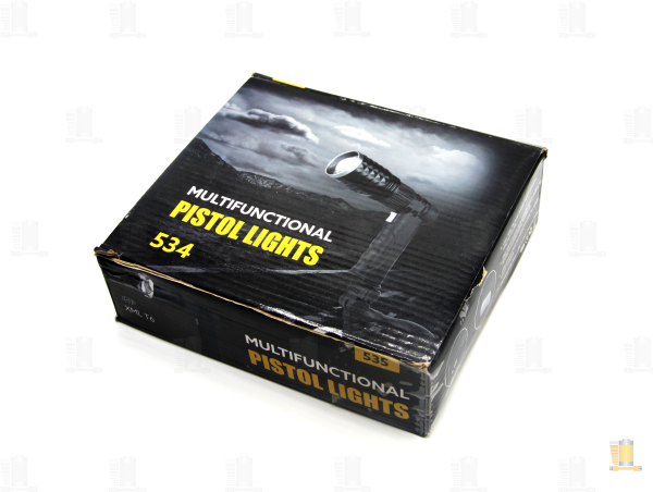 Фонарь прожектор Без бренда MULTIFUNCTIONAL PISTOL LIGHT 535 CREE от аккумулятора 3 режима+ZOOM черн