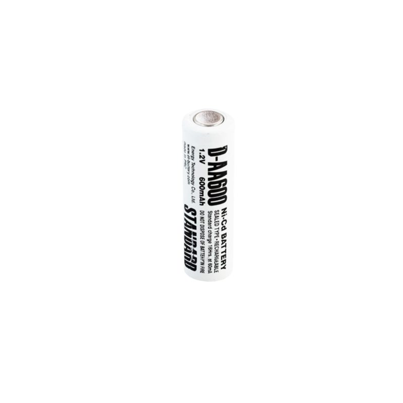 Аккумулятор ET D-AA600 14.5*48.5, 1.2В, 600мАч, Ni-CD (1/50/600)