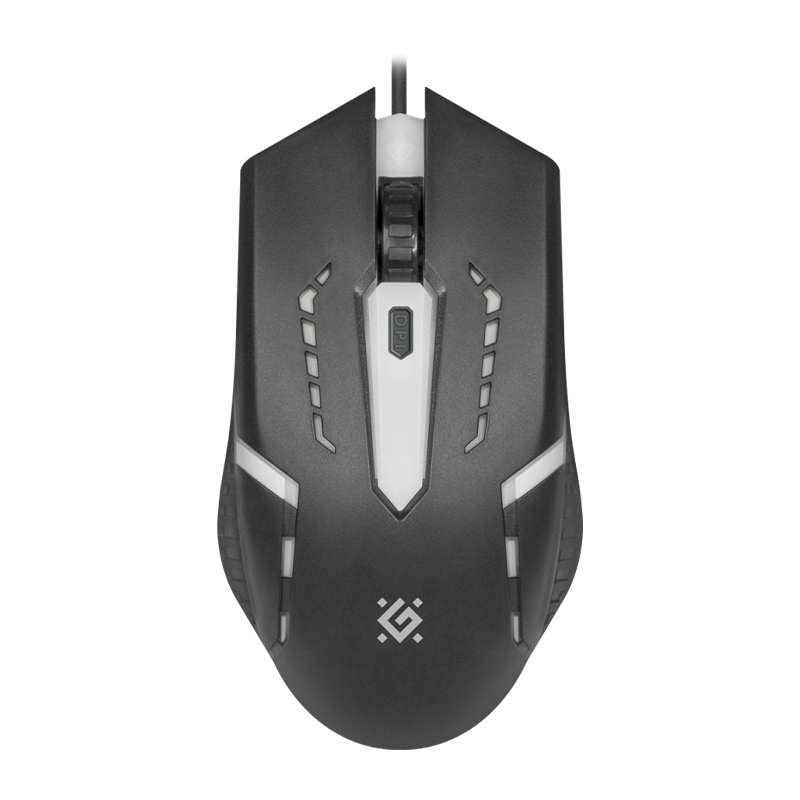 Мышь проводная Defender MB-600L Flash классическая USB черный (1/40)