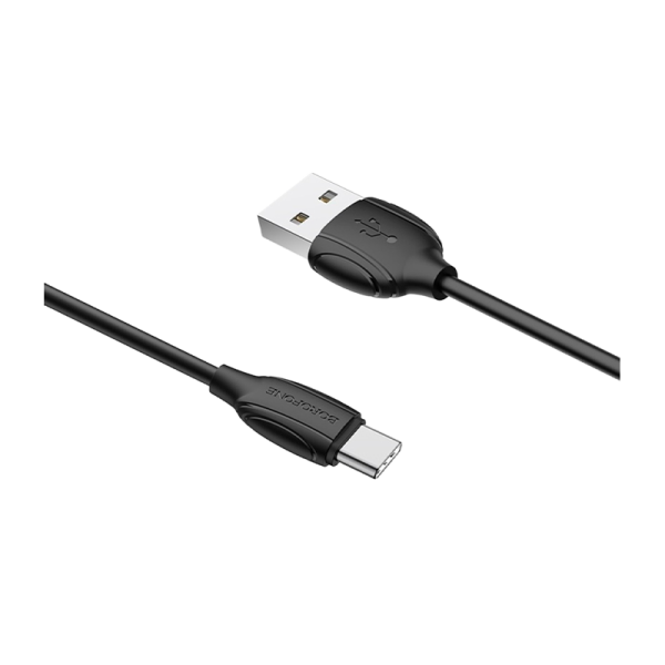 Кабель Borofone BX19 USB (m)-Type-C (m) 1.0м 3.0A ПВХ черный (1/648)