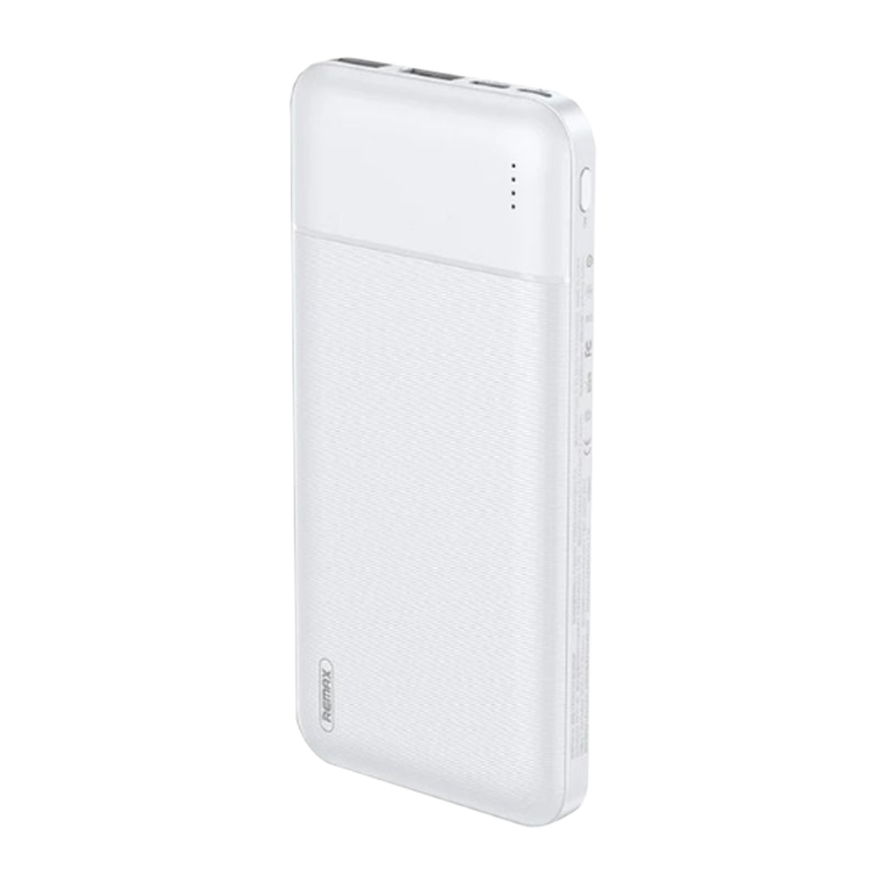 Внешний аккумулятор Remax RPP-96 10000mAh 2USB/Type-C белый (1/24)