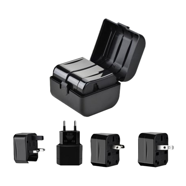 Сетевой переходник HOCO AC1 черный (1/52)