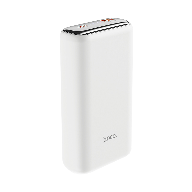 Внешний аккумулятор HOCO Q1A 20000mAh 3.0A 20W 1USB/Type-C PD3.0 белый (1/24)