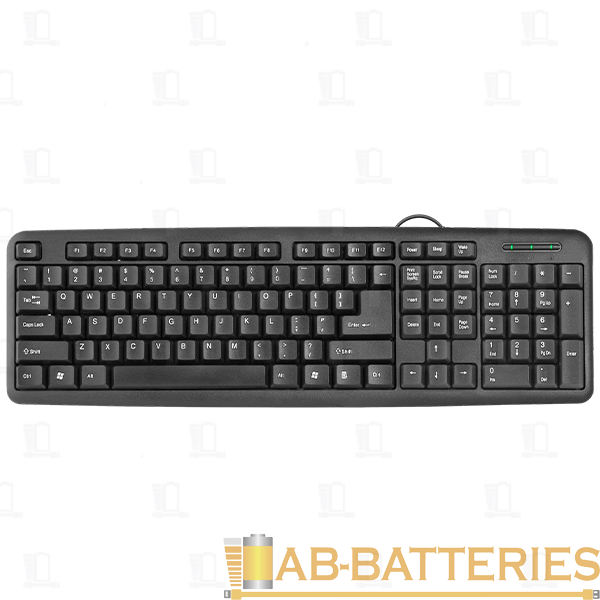 Клавиатура проводная Defender HB-420 #1 классическая USB 1.5м черный (1/20)
