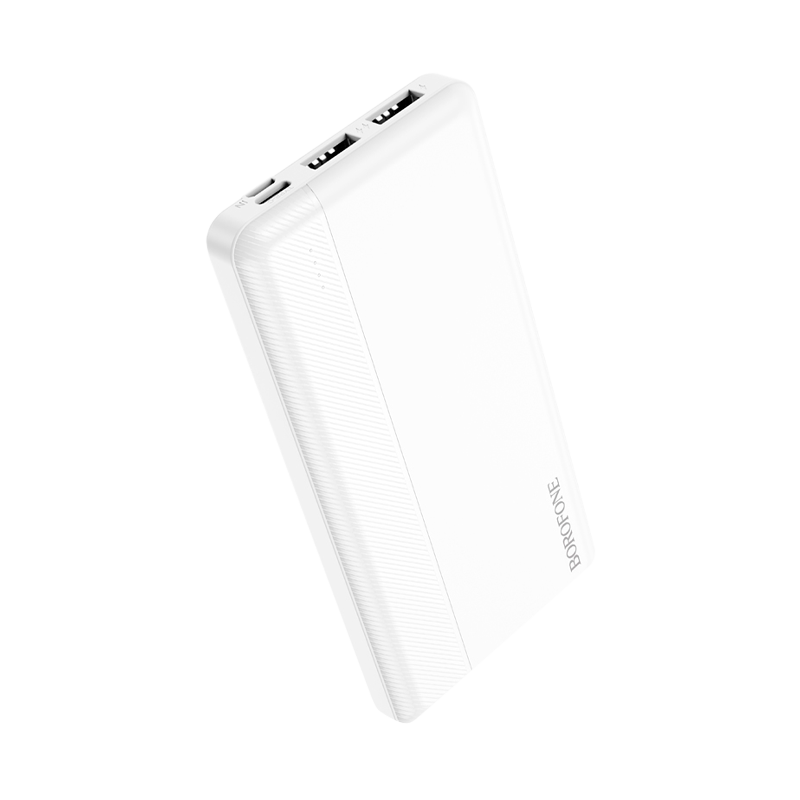 Внешний аккумулятор Borofone BJ24 10000mAh 2.0A microUSB/Type-C белый (1/42)