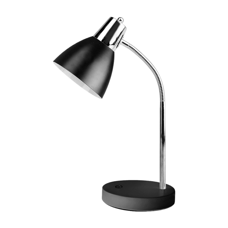 Светильник настольный Camelion KD-359 40W 230V E27 на основании черный (1/12)