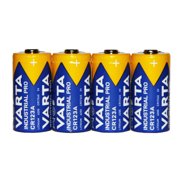 Батарейка Varta INDUSTRIAL PRO CR123A Shrink 4 Lithium 3V (4/992)