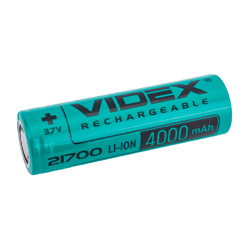 Аккумулятор Li-ion Videx 21700 bulk 4000mAh без защиты (1/25/300)
