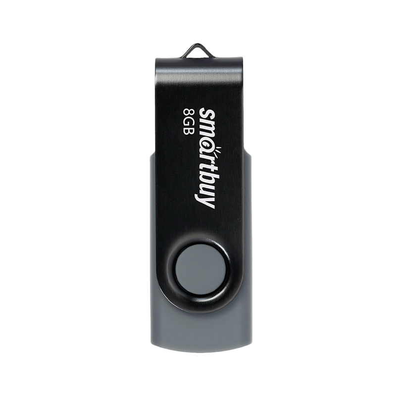 Флеш-накопитель Smartbuy Twist 8GB USB2.0 пластик черный