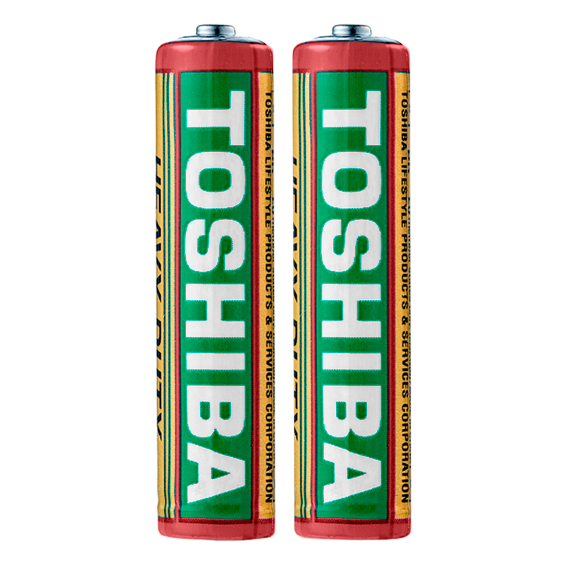 Батарейка Toshiba R03 AAA Shrink 2 Heavy Duty 1.5V (2/40/200/1000)