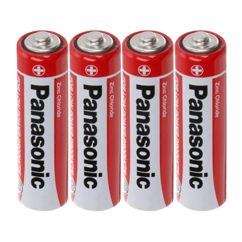 Батарейка Panasonic R6 AA Shrink 4 Zinc Carbon 1.5V (4/48/240)