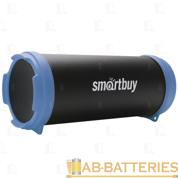 Портативная колонка Smartbuy TUBER MKII bluetooth 4.2 FM черный синий (1/18)