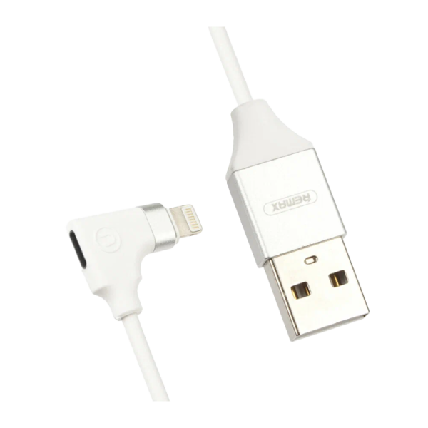 USB кабель REMAX RL-LA01&nbsp;&nbsp;(IPhone 5/6/7/SE) (1M, 2.1A) Белый
