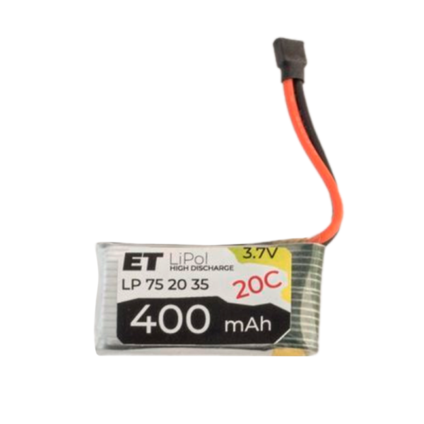 Аккумулятор ET LP752035-20C Li-Pol, 3.7В, 400мА (1/20)