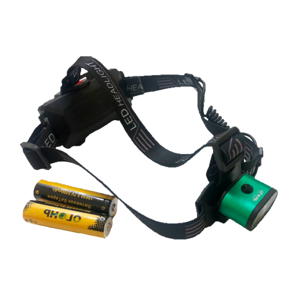 Фонарь налобный Без бренда HT-612 от аккумулятора 3 режима