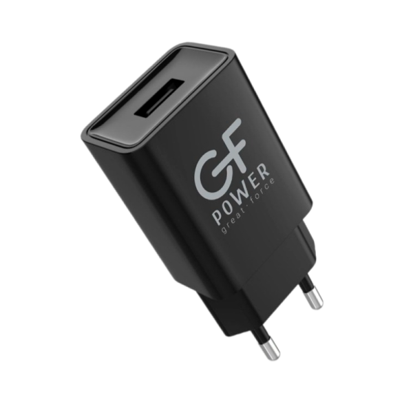 Сетевое З/У GFPower GF51 1USB 2.4A черный (120/480)