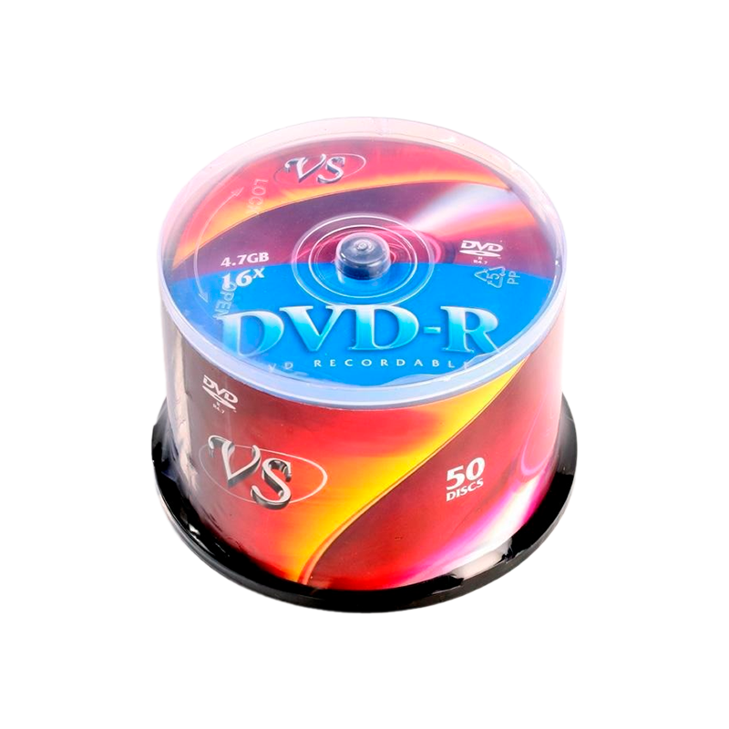 Диск DVD-R VS 4.7GB 16x 50шт. bulk (50/600)