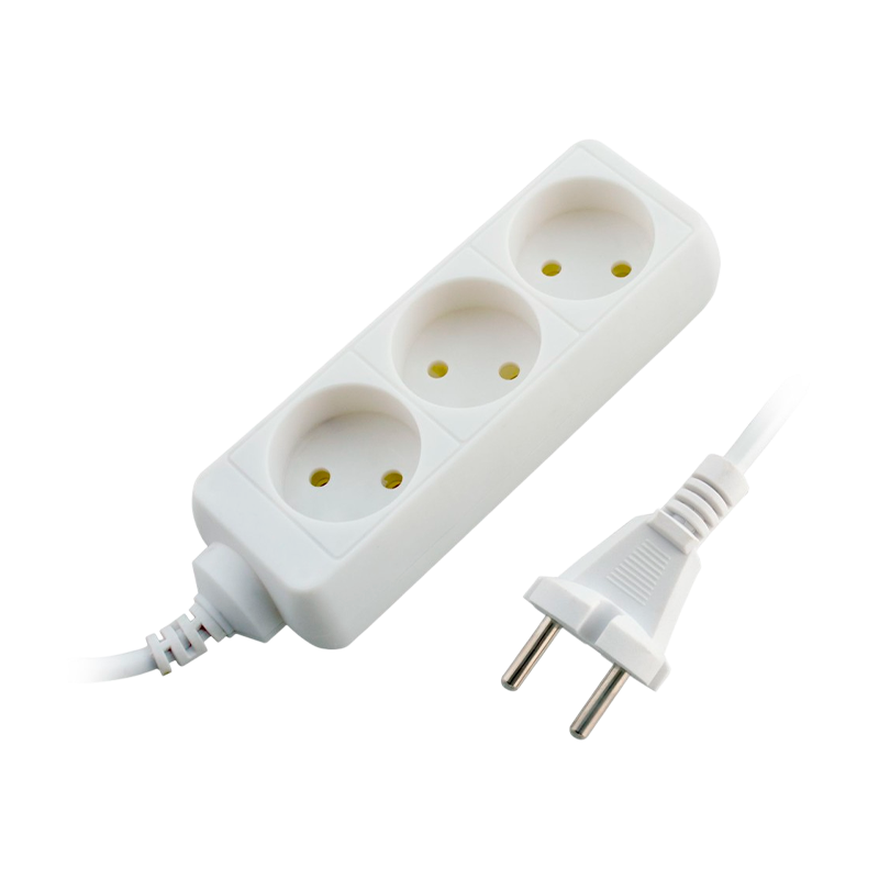 Удлинитель Старт S 3р.Б/З 10A 3.0м 2x0.75мм² IP20 белый (1/20)