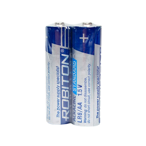 Батарейка ROBITON STANDARD LR6 SR2&nbsp;&nbsp;в упак 40 шт (40/800)