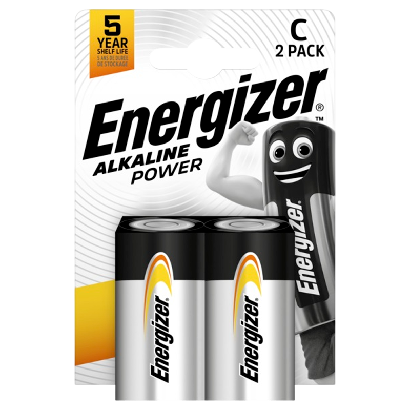 Батарейка Energizer Alkaline power LR14 C BL2 Alkaline 1.5V (2/12)