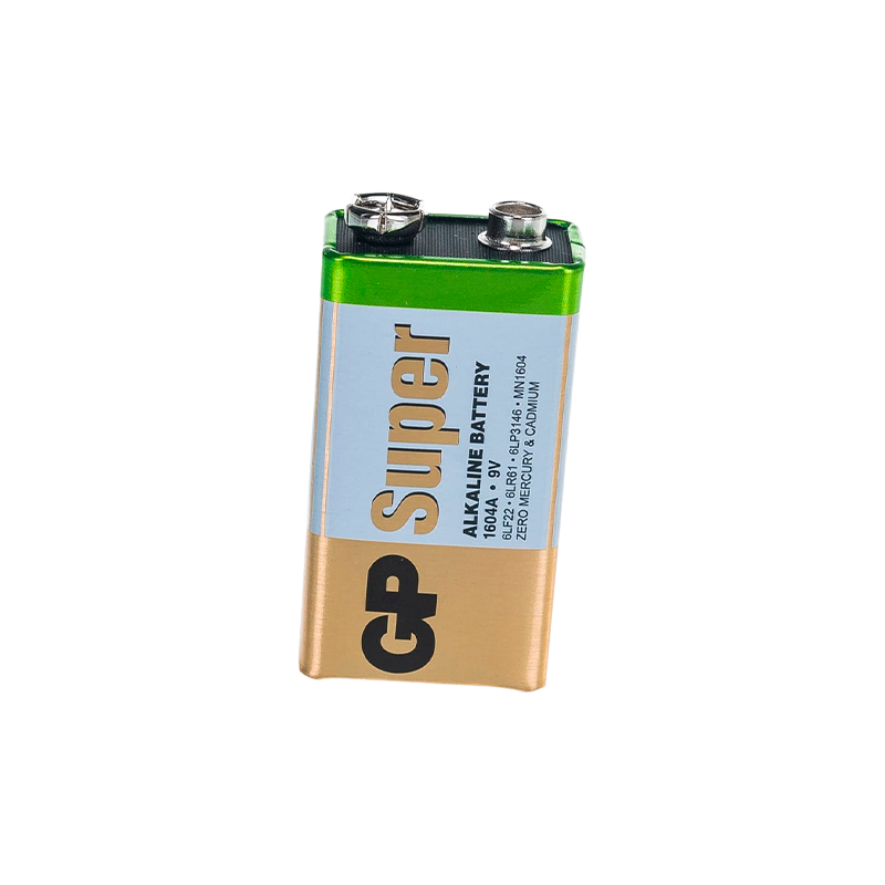 Батарейка GP Super Крона 6LR61 Shrink 1 Alkaline 9V (1/10/50/500)