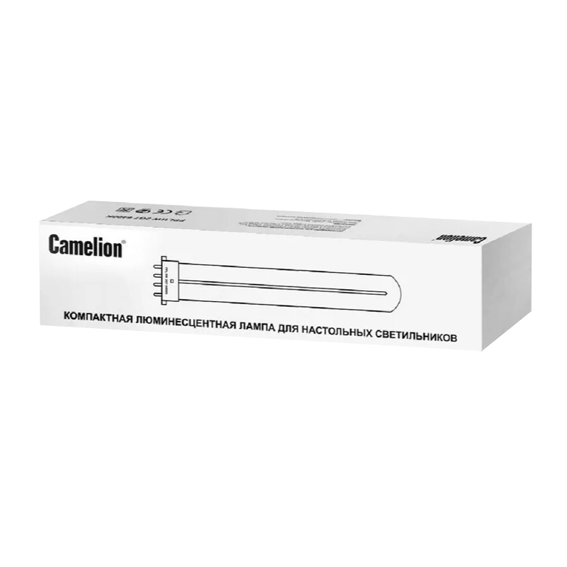 Лампа люминесцентная Camelion T12 2G7 11W 6400К U-образная (1/20/200)