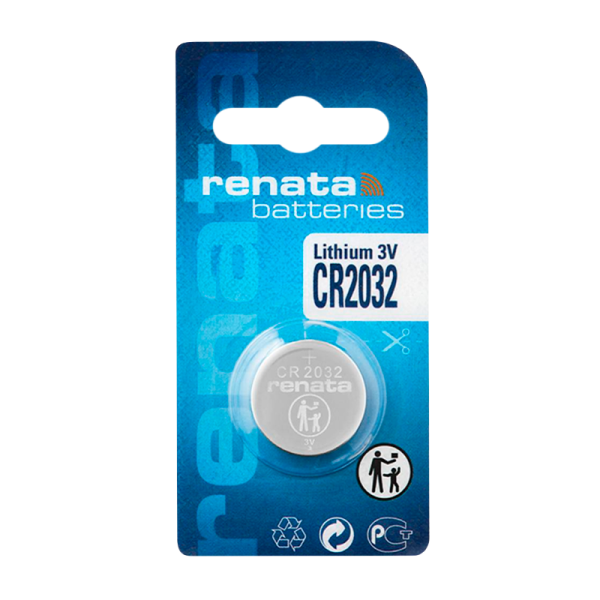 Батарейка Renata CR2032 BL1 Lithium 3V (10/300/2400)