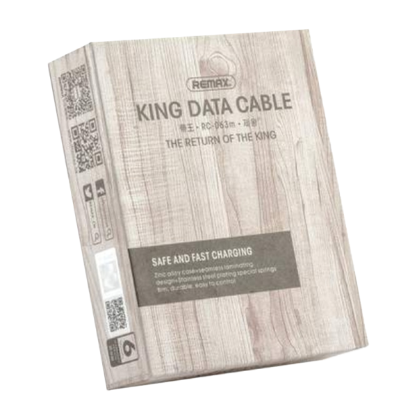 USB кабель REMAX King (Micro) RC-063m Серебро