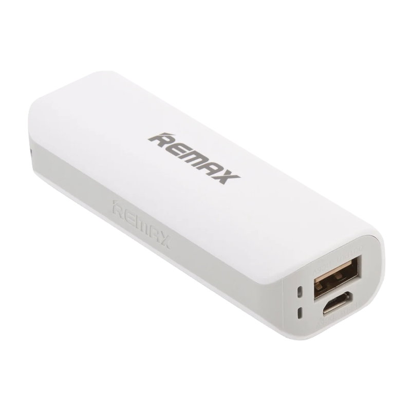 Внешний аккумулятор Remax RPL-3 Mini White 2600mAh 1.0A 1USB серый