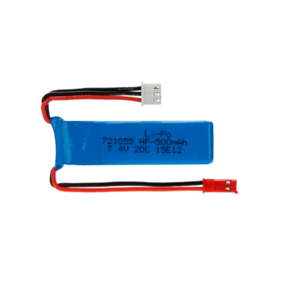 Аккумулятор ET 2S-LP721855-20CJ Li-Pol, 7.4В, 500мАч
