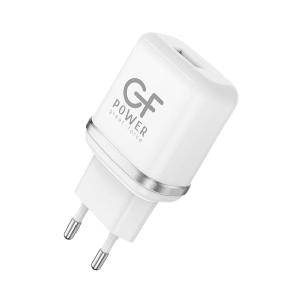 Сетевое З/У GFPower GF22 1USB 3.0A QC3.0 белый (65/260)