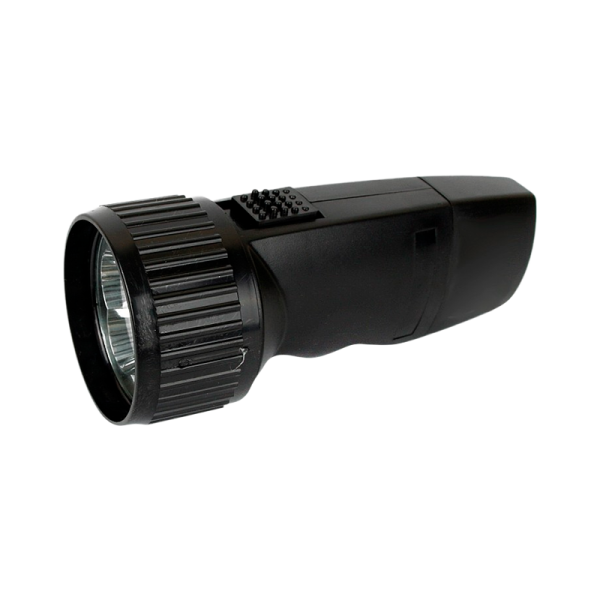 Фонарь туристический Ultraflash LED3859 0.4W 5LED от аккумулятора прямая подзарядка черный (1/108)